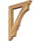 Ekena Millwork Balboa Traditional Rough Sawn Bracket, Western Red Cedar, 4"W x 30"D x 38"H BKT04X30X38BOA01RWR - alternate 1